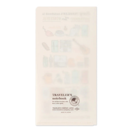 TRAVELER'S Company 2027 Plastic Folders Standard Reverse Cover