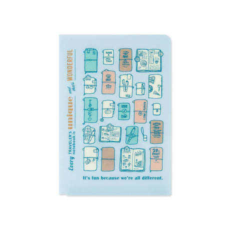 TRAVELER'S Company 2027 Plastic Folders Passport Cover