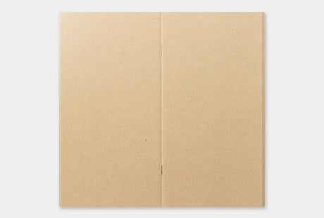 TRAVELER'S Notebook Standard Specialty Paper Refill Kraft Open