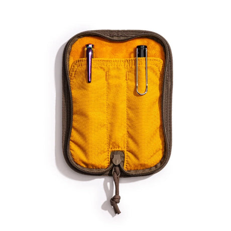 Lochby Pen Case Duo Brown Open