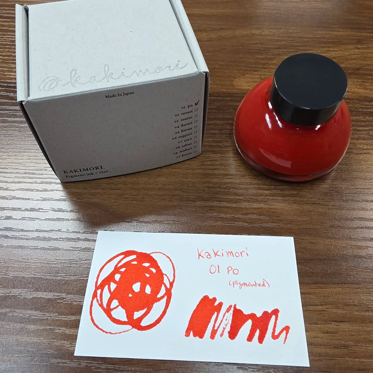 Kakimori Pigmented Ink / Standard Line