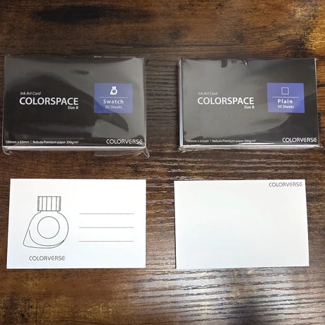 Colorverse Ink Swatch Cards