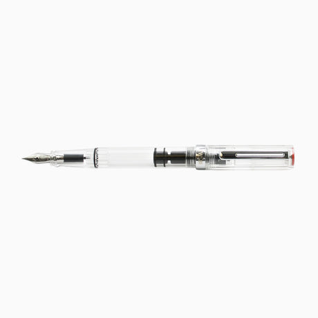 TWSBI ECO Creme and Rose Gold Fountain Pen Posted