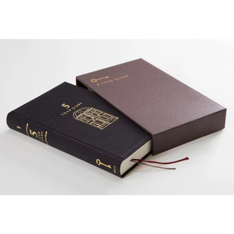 Midori 5-Year Diary Black In Slipcase