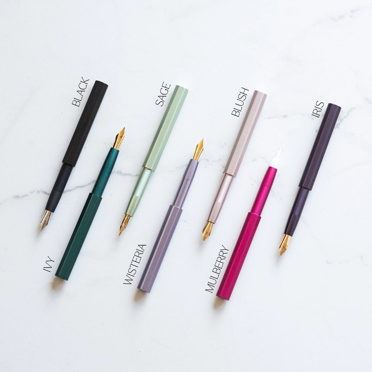 Tom's Studio Studio Pocket Fountain Pen Colors