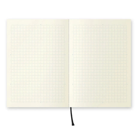 MD Product A6 Notebook Grid Interior Open