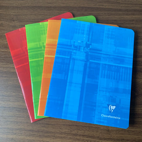 Clairefontaine Side Staplebound A5 Notebooks