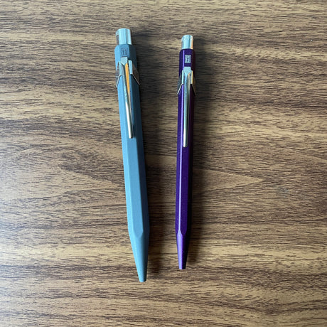 Caran d'Ache 849 Rollerball Pen Compared to Standard Ballpoint
