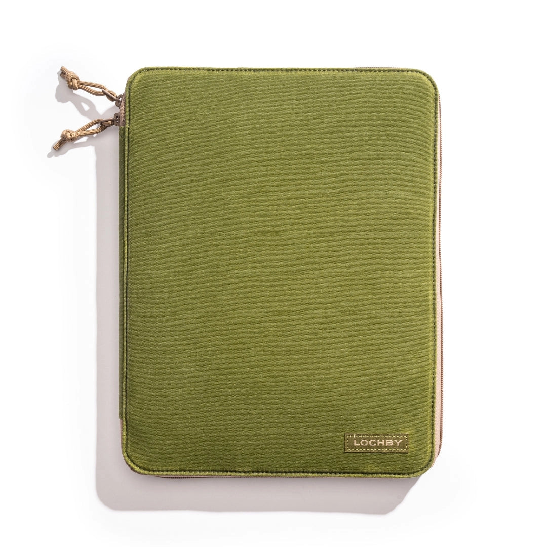 Lochby A4 Daily Folio in Olive