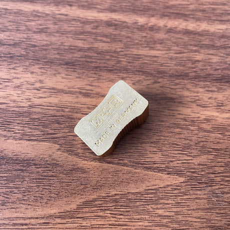 M+R Brass Pencil Sharpener / Wedge (Single-Hole)