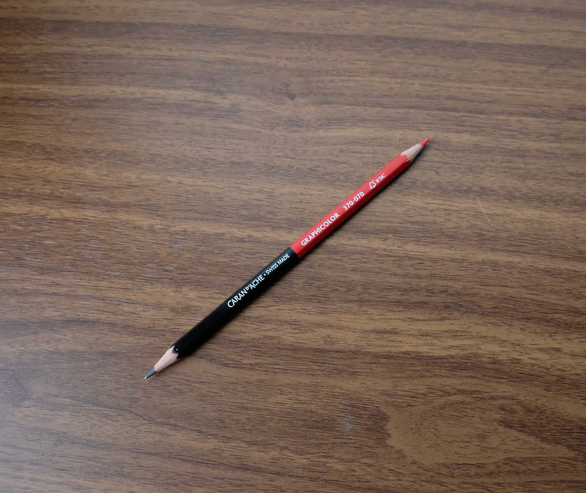 Caran d'Ache Graphicolor Red and Black Pencil