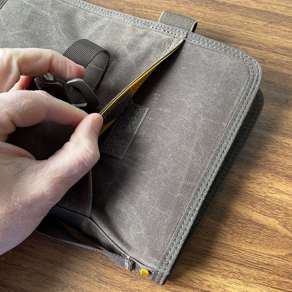Lochby Field Journal Waxed Canvas