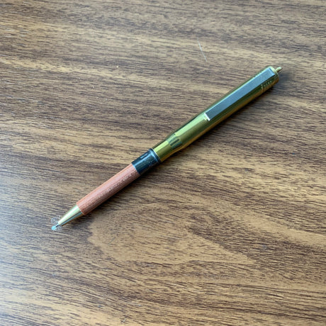 TRAVELER'S Company Brass Bullet Pencil posted