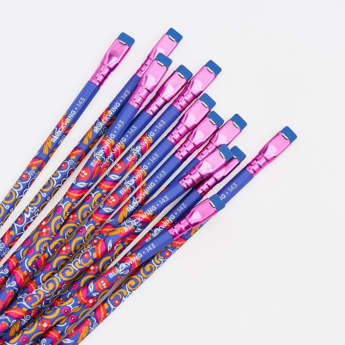 Blackwing Frida Kahlo Pencil Showing Erasers