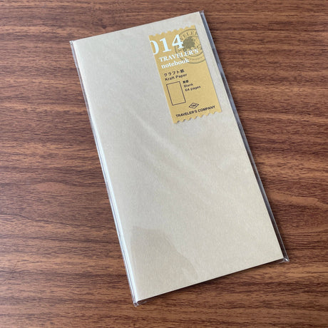 TRAVELER'S Notebook Standard Specialty Paper Refill 014 Kraft