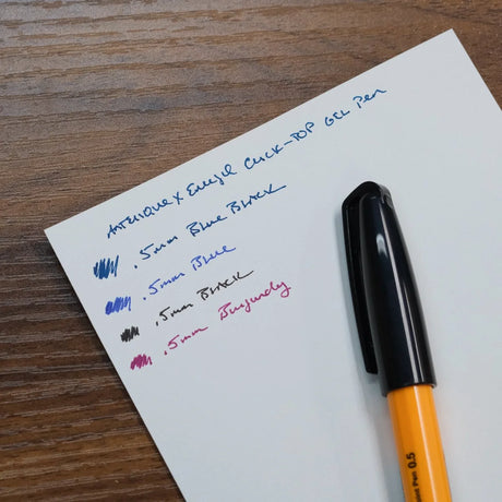 Anterique GP1 Gel Pen Writing Samples