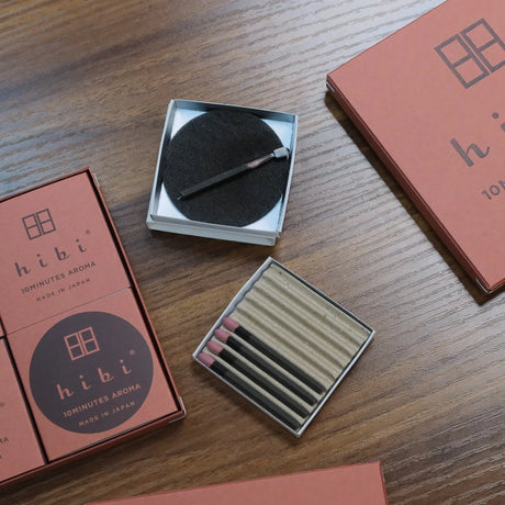 Hibi Japanese Incence Matches / Box of 8