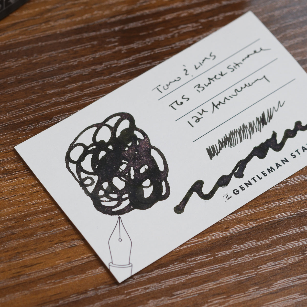 TGS 12th Anniversary Tono & Lims Ink Swatch