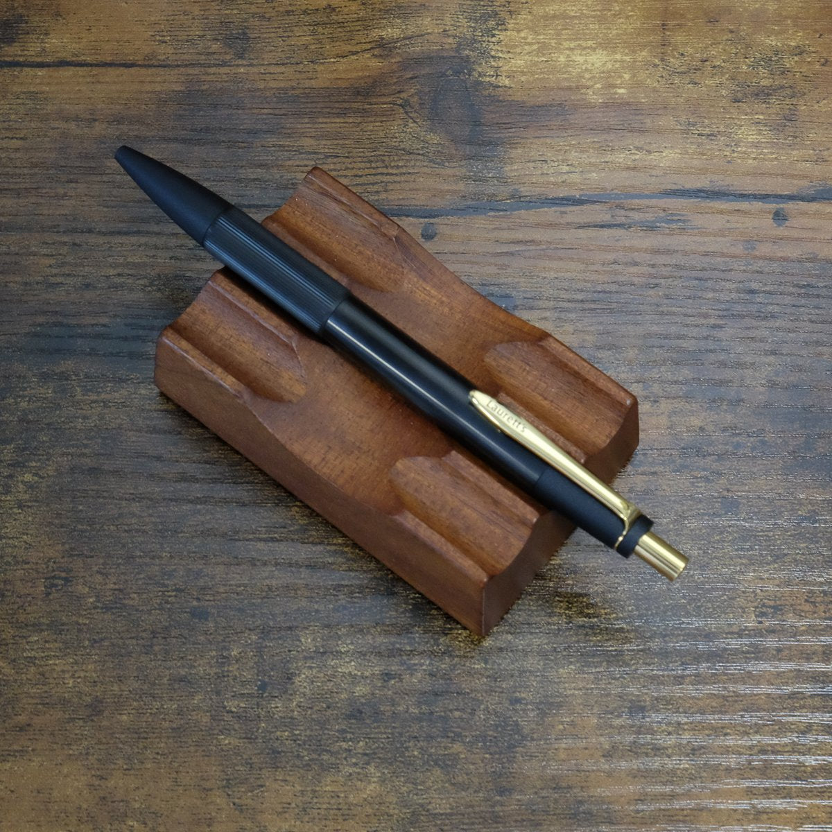 Laurett's WAKA Ebonite Ballpoint Pens