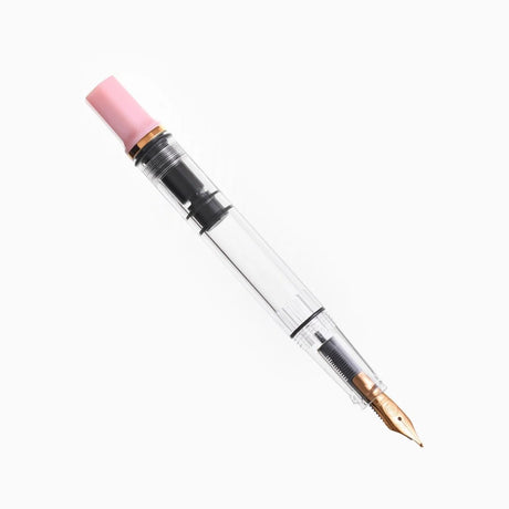 TWSBI ECO Pink Lemonade Fountain Pen Nib Down
