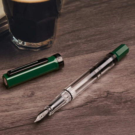 TWSBI ECO Irish Green + Onyx Fountain Pen