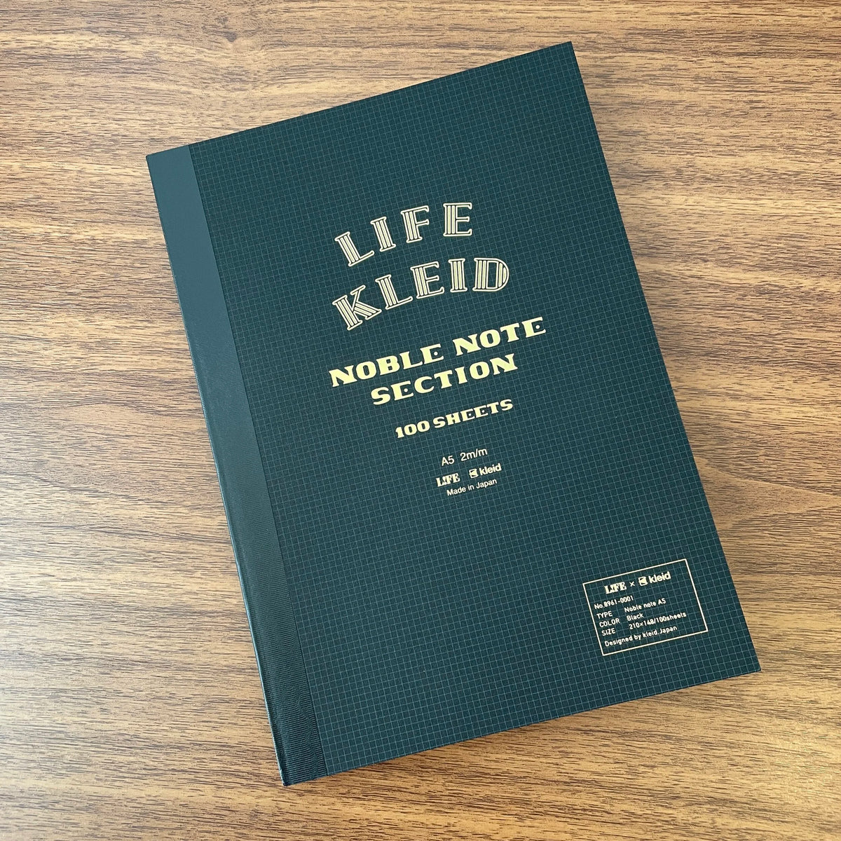 Life x Kleid "Noble Note" Grid Notebooks