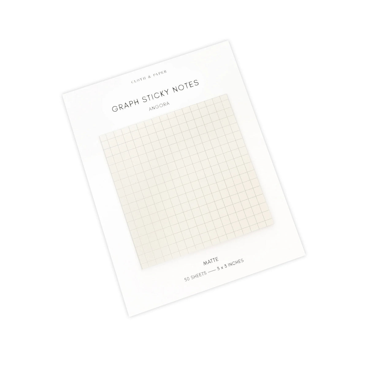 Cloth & Paper Sticky Notes Graph Sticky Notes