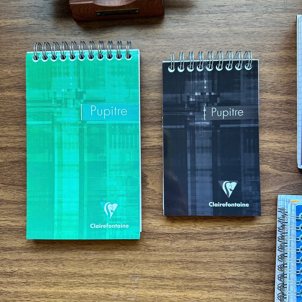 Clairefontaine Top-Bound Reporter's Notebook Reporter vs Pocket Sizes Comparison