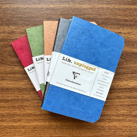Clairefontaine Life.Unplugged A7 Pocket Notebooks