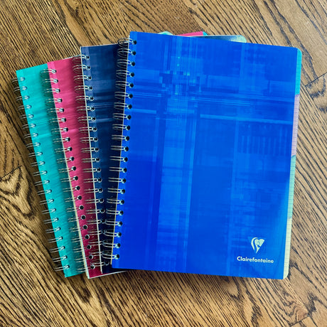 Clairefontaine Four-Subject Spiral Notebook 225-pages