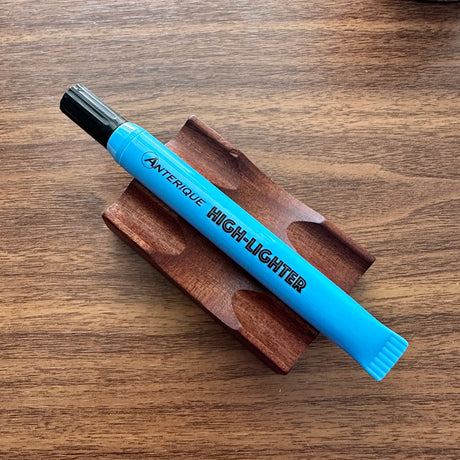 Anterique .5mm Ballpoint Pen Blue Highlighter