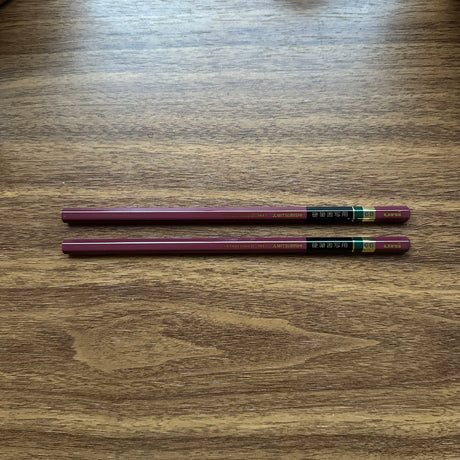 Uni 4B and 6B Penmanship/Handwriting Pencils (Hexagonal Body)