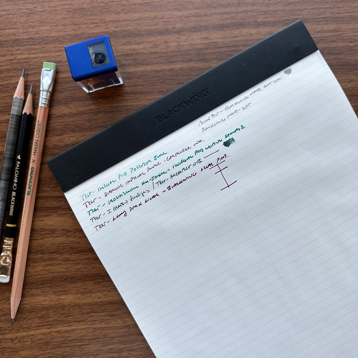 Blackwing Illegal Pads Writing Samples