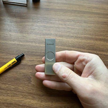 Uni Mechanical Pencil Lead Metal Case