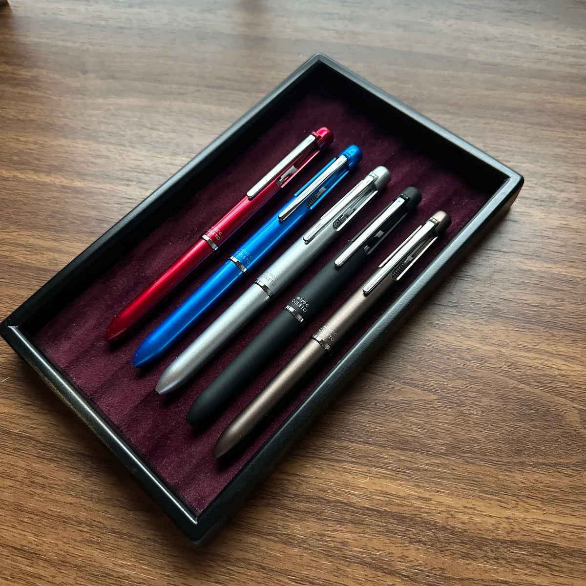 Pilot Hi-Tec-C Coleto 1000 Pen Bodies on Tray