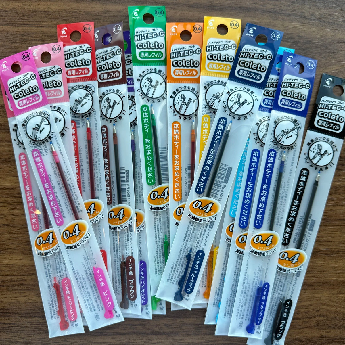 Pilot Hi-Tec-C Coleto Refills