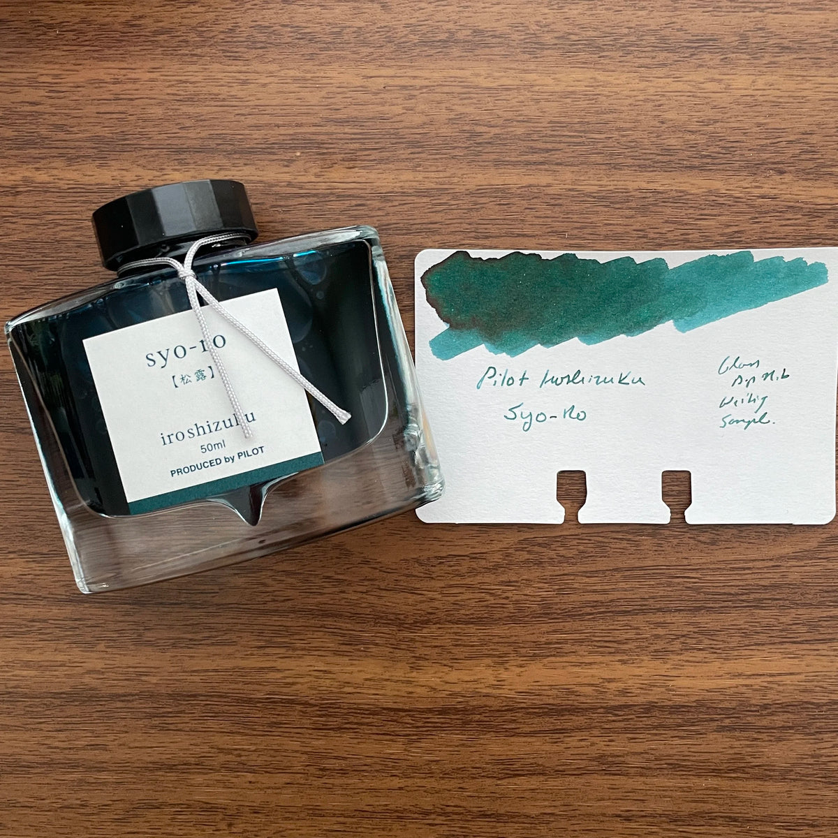 Pilot Iroshizuku 50ml Bottled Ink Syo-Ro