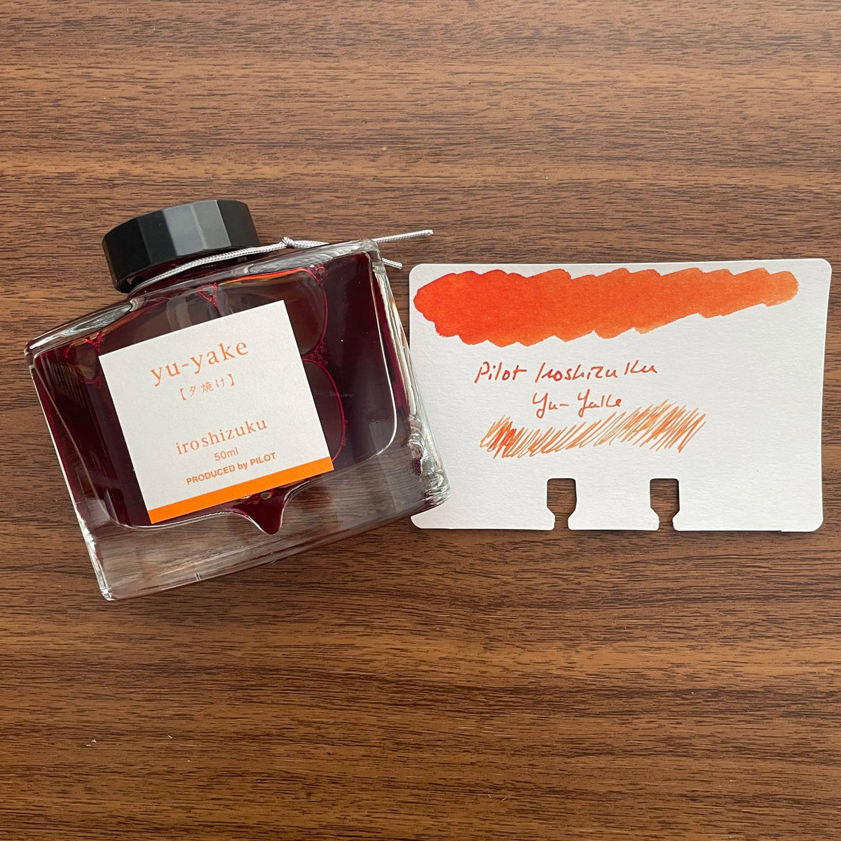 Pilot Iroshizuku 50ml Bottled Ink Yu-Yake