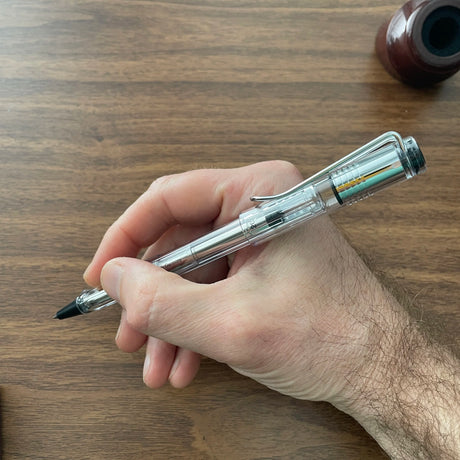 Lamy Vista Rollerball Pen In-Hand Posted