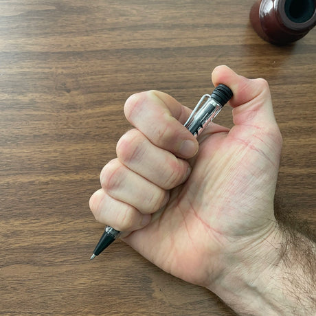 Lamy Vista Ballpoint Pen with Knock Depressed