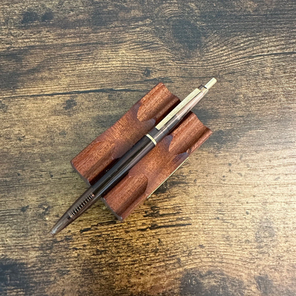 Anterique .5mm Ballpoint Pen Clear Amber