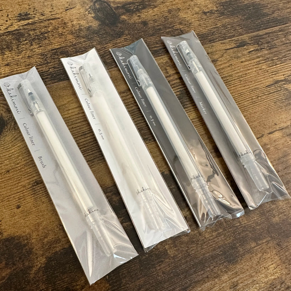 Kakimori Colour Liner Felt Tip Pen Kits