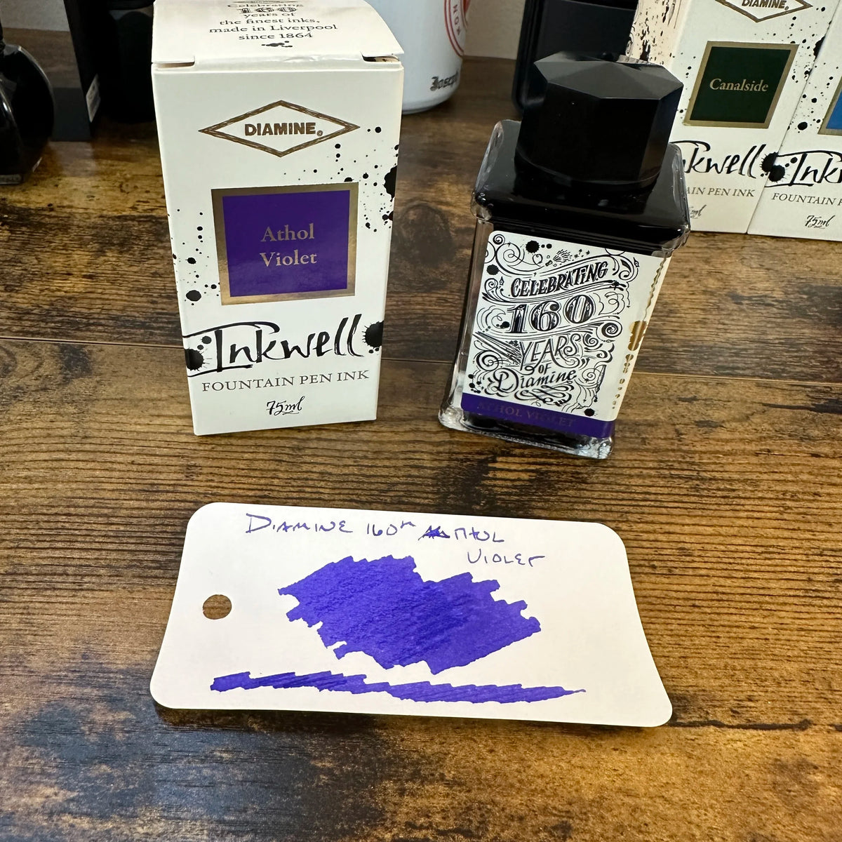 Diamine 160th Anniversary Ink (Anthol Violet)