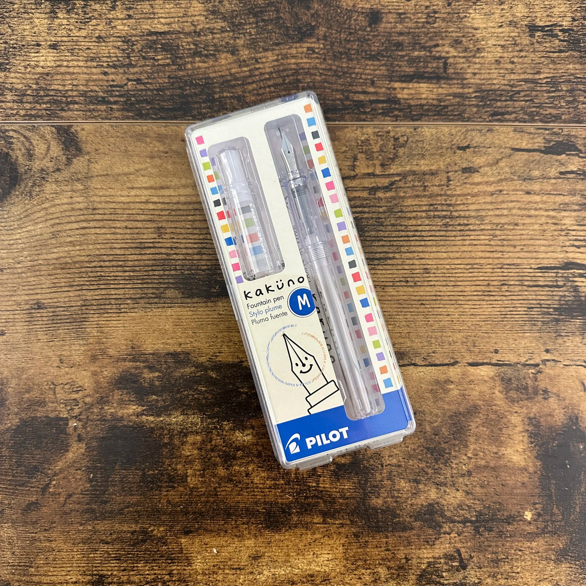 Pilot Kakuno Fountain Pens Clear Medium