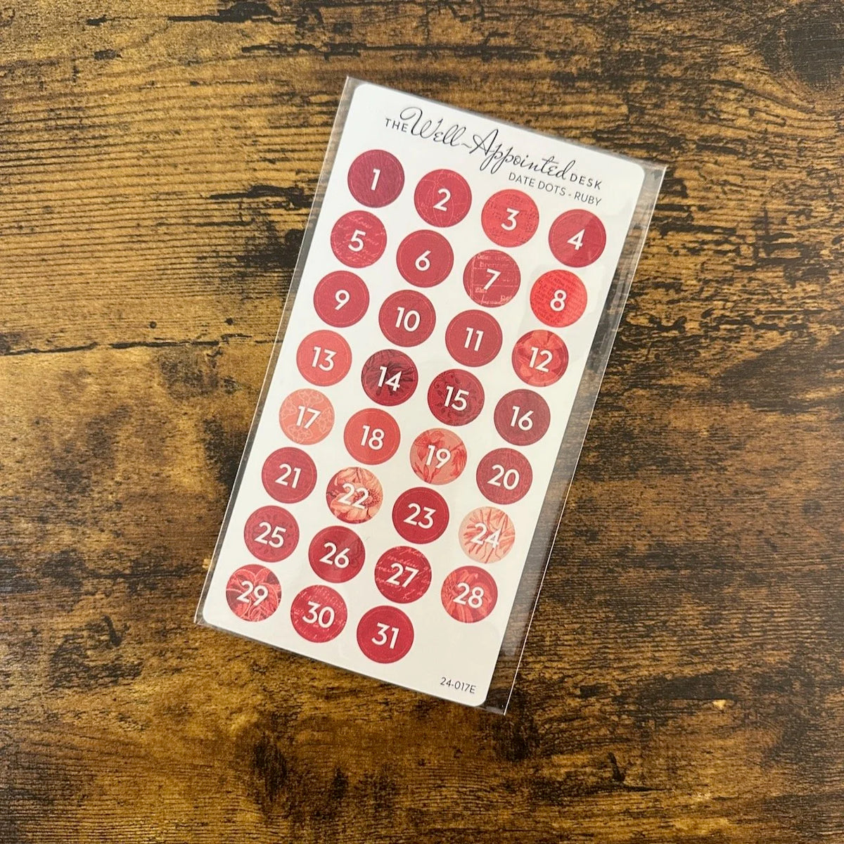 "Date Dot" Planner Sticker Sheet