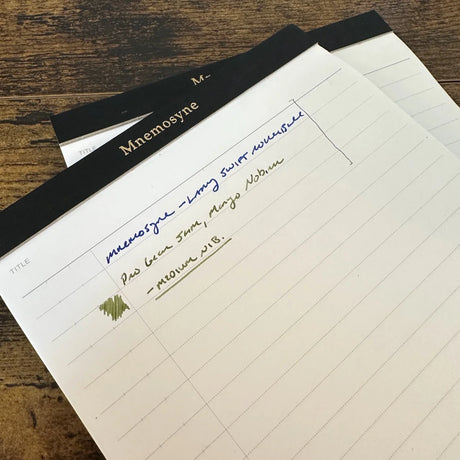 Maruman Mnemosyne A5 Notepads (Pack of 3)