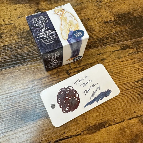 Taccia Jeans Fountain Pen Ink Dark Navy
