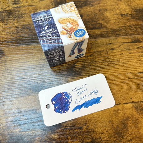Taccia Jeans Fountain Pen Ink Clear Navy