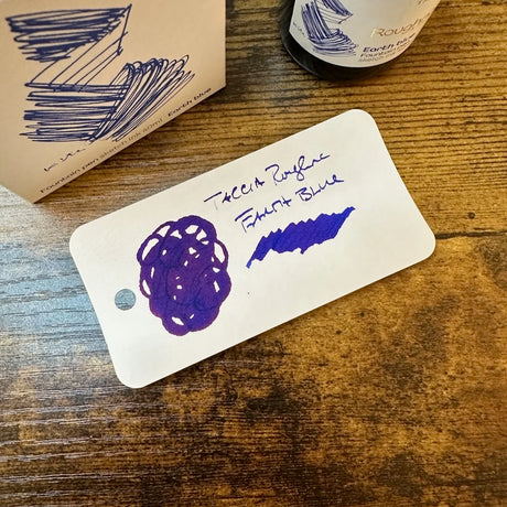Taccia Roughna Earth Blue Swatch