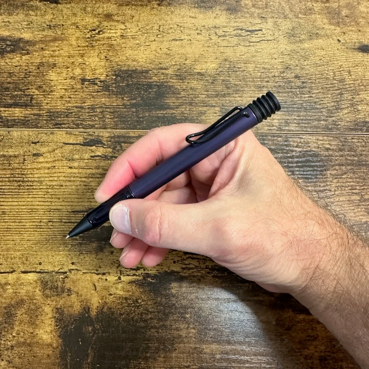 Lamy AL-Star Dark Dusk Special Edition Ballpoint In-Hand